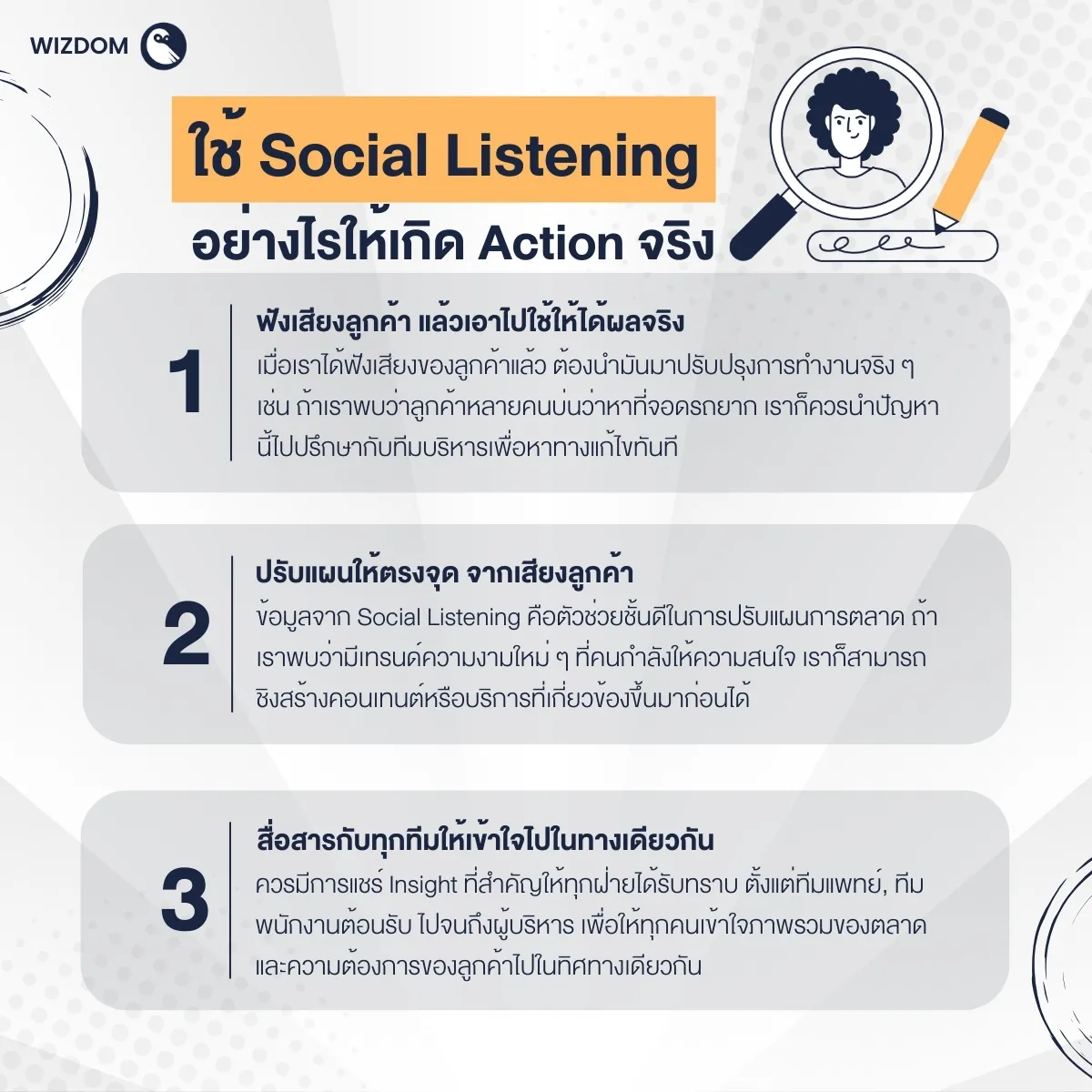 ใช้ Social Listening อย่างไรให้เกิด Action จริง