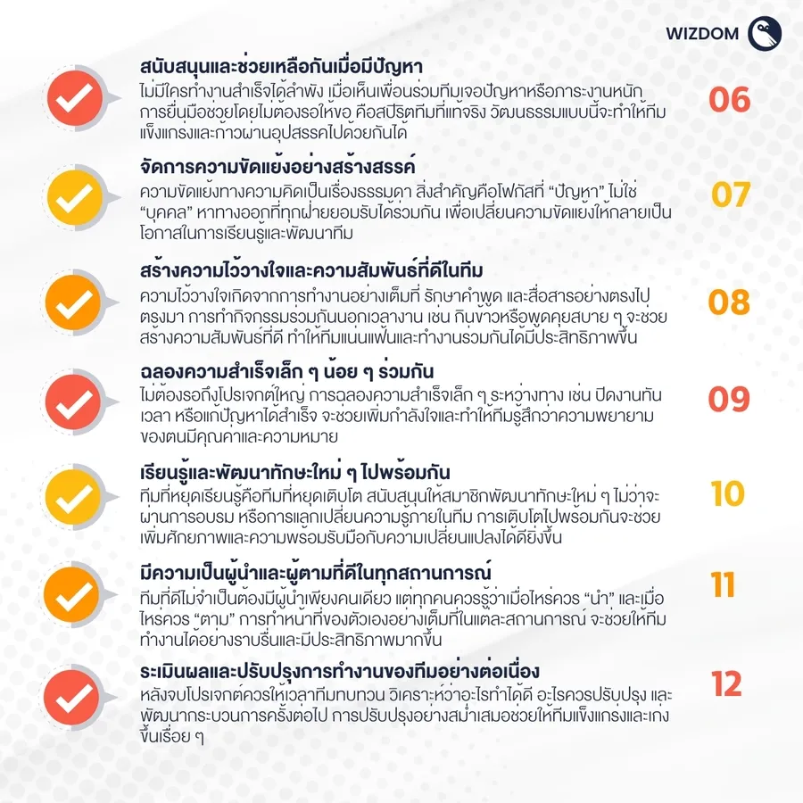 12 เทคนิคการทำงานเป็นทีม อย่างมีประสิทธิภาพ-02