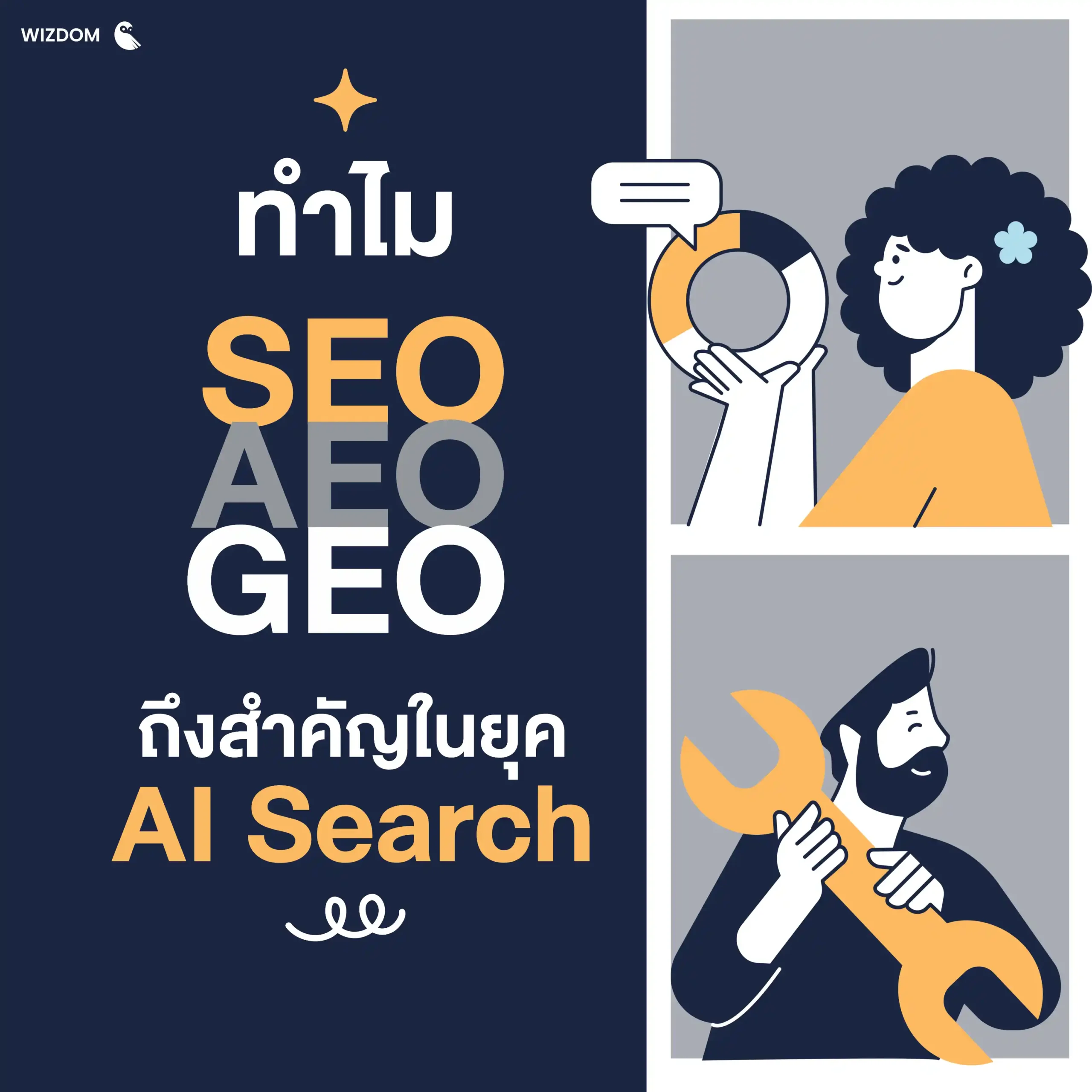 ทำไม SEO vs AEO vs GEO ถึงสำคัญในยุค AI Search